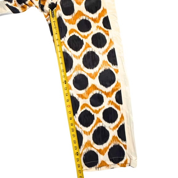 Anthropologie Maeve Women's Wide-Leg Pants, Geometric Print, Size 8 - Picture 4 of 6